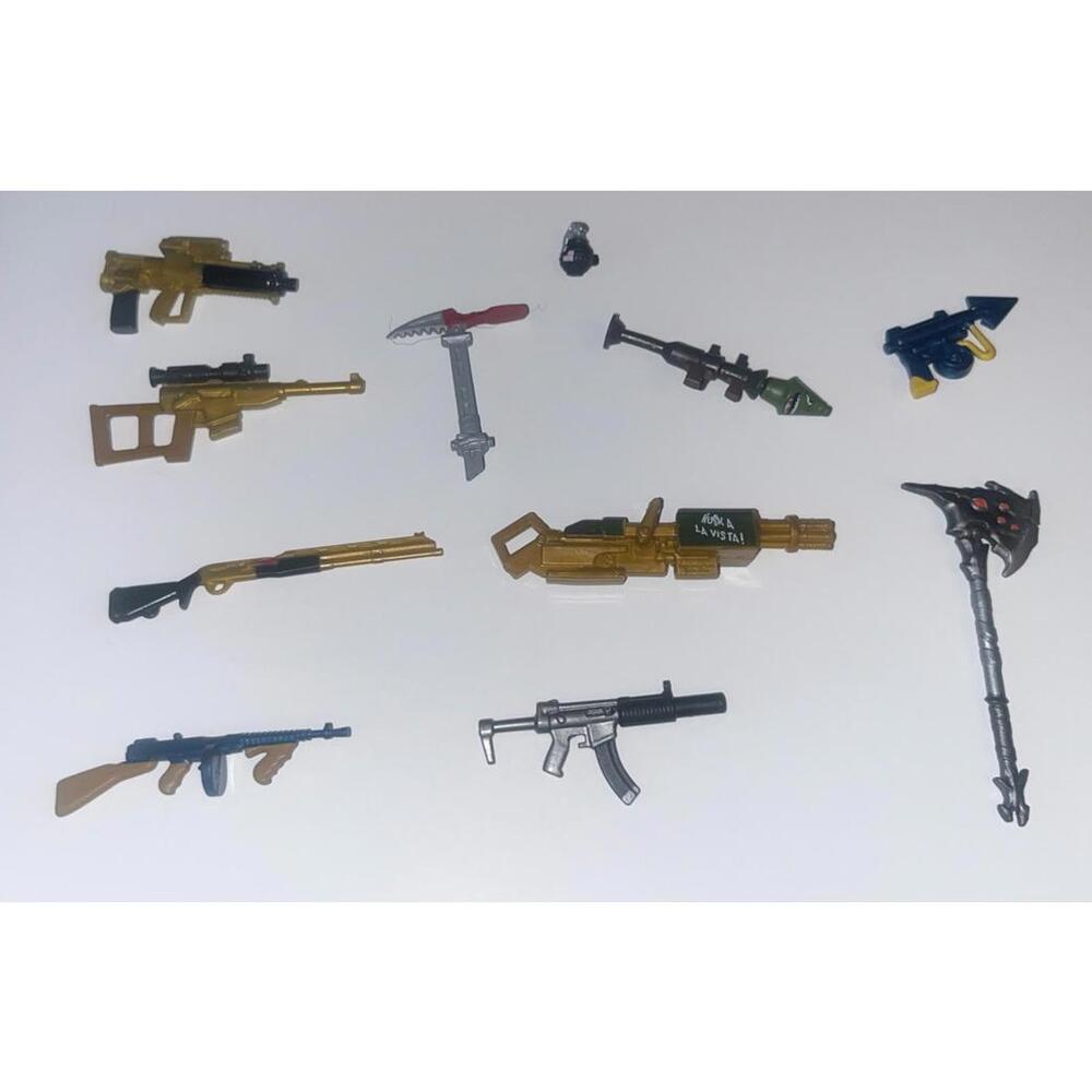 Fortnite Weapon Accessory Lot Guns Pickaxes Tools Jazwares Loose